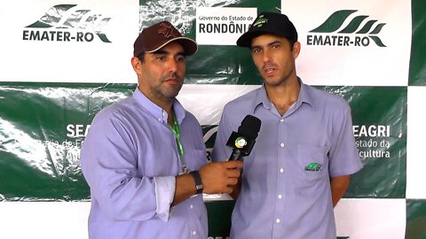 Alexandre Venturoso Gerente Reg Emater, parabeniza toda equipe pelo dia especial Café Clonal