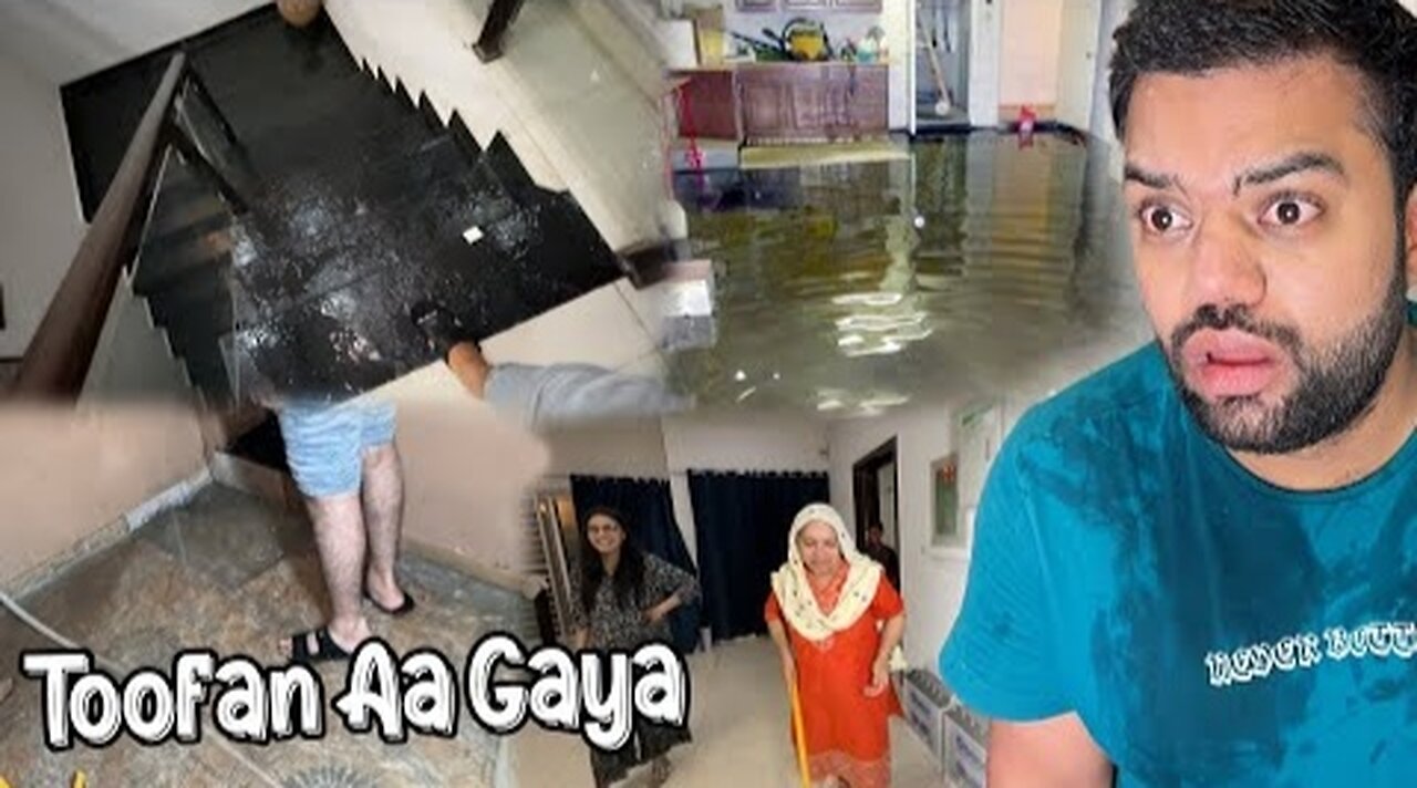 Poore Ghar Me Baarish Ka Paani Aa Gaya 😱 - Sab Kuch Geela Ho Gaya 😭