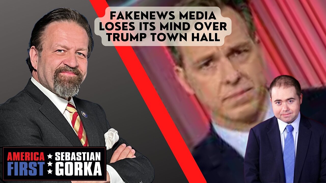 FakeNews media loses its mind over Trump town hall. Matt Boyle with Sebastian Gorka