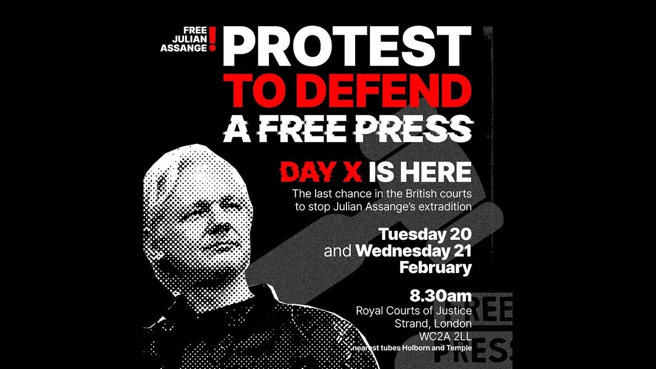 LIVE FROM LONDON: Assange Extradition Hearing (Day 1)