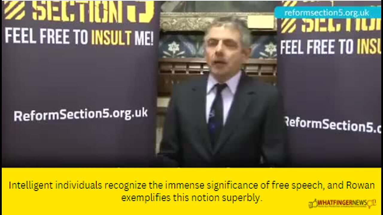 Intelligent individuals recognize the immense significance of free speech