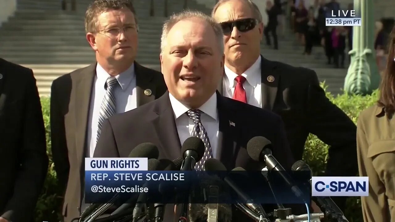 🔴👀🔴 Steve Scalise | Standing up for the 2nd Amendment