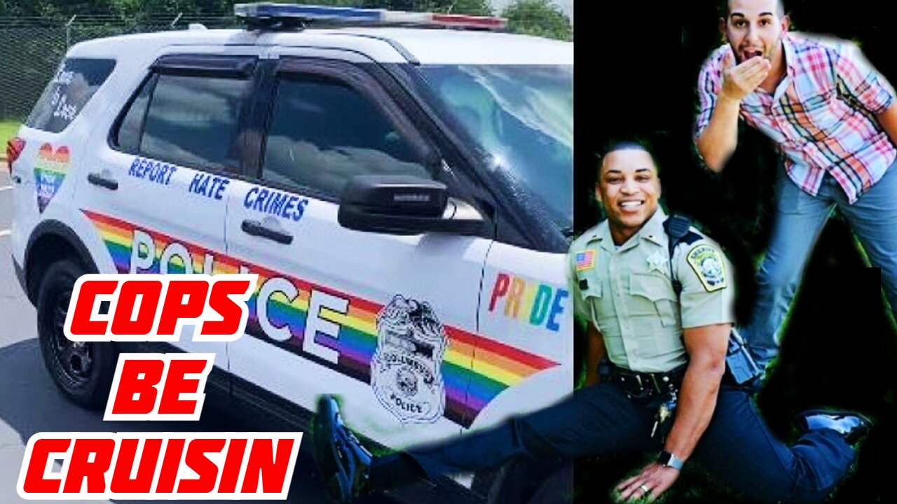 Gay Pride Cop Car! "Pride Cruiser"