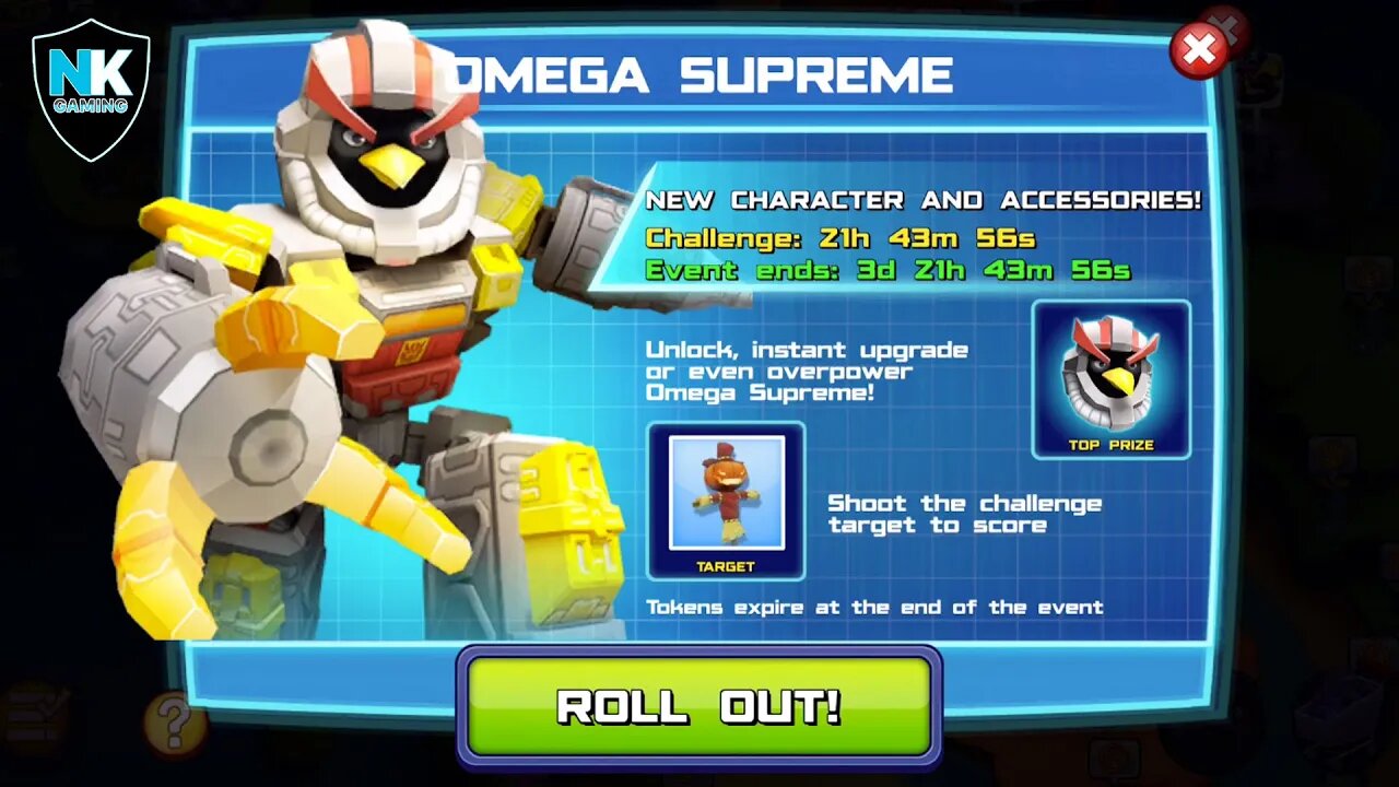 Angry Birds Transformers 2.0 - Omega Supreme - Day 3 - Featuring Slipstream