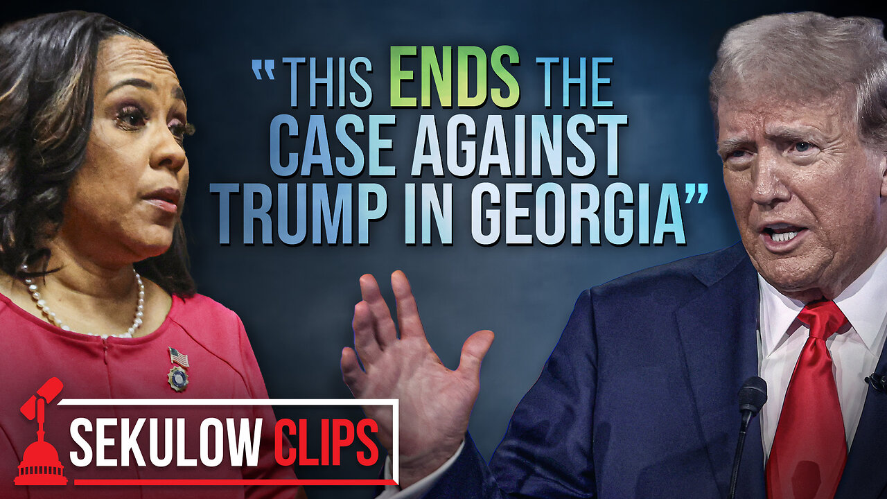 FANI WILLIS Case: “THIS Ends The Case Against Trump In Georgia”