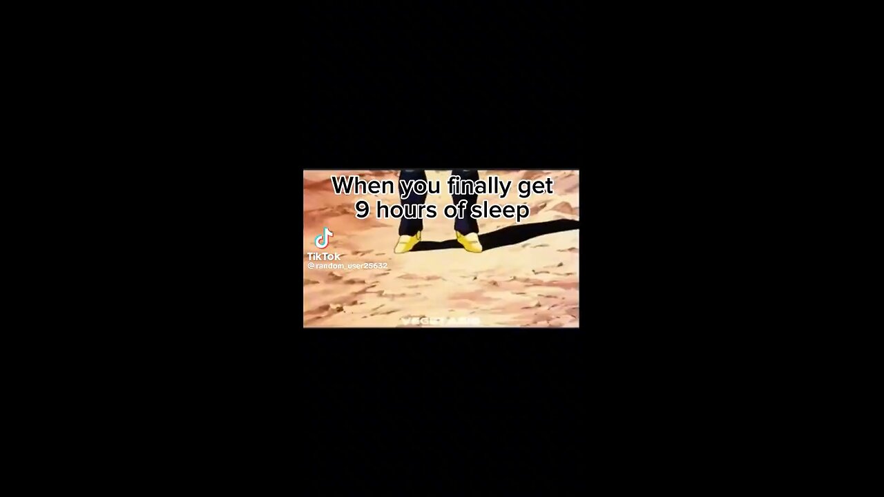 When I get good sleep