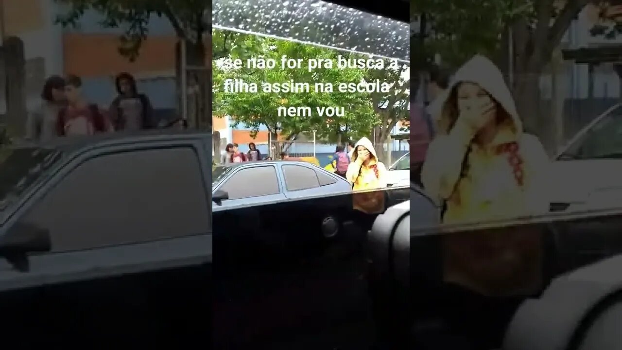 BUSCANDO MINHA FILHA NA ESCOLA ACHO QUE ELA FICOU COM MUITA VERGONHA DA BRINCADEIRA ( MEME ) #SHORTS