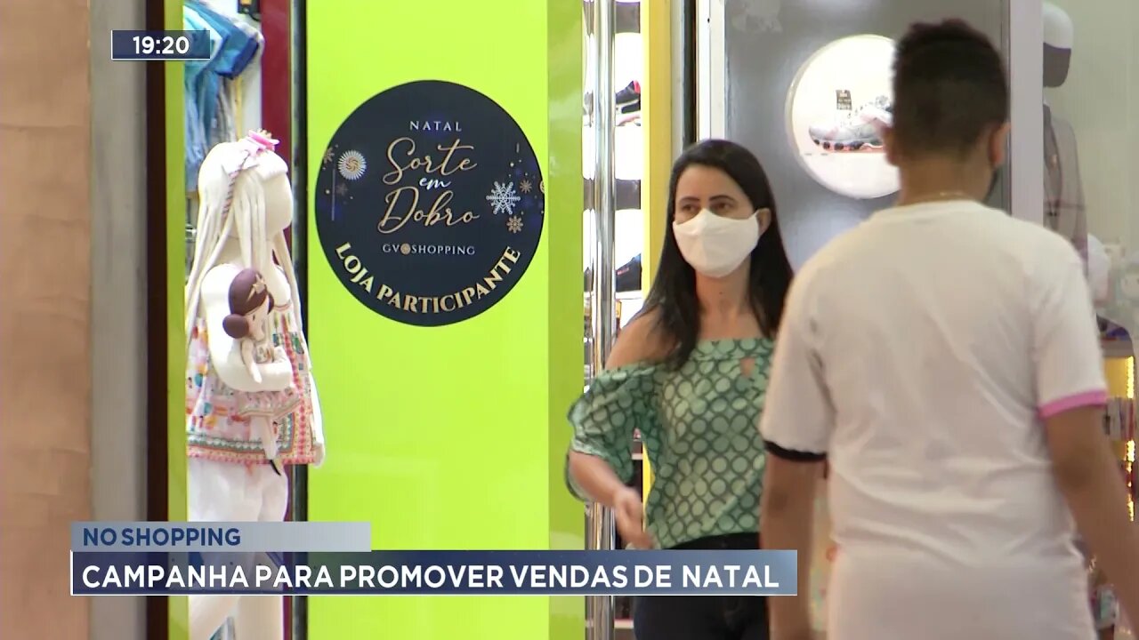 No shopping: campanha para promover vendas de Natal