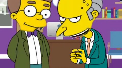 Smithers! Take off my belt!