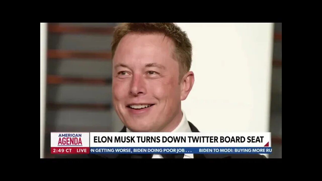 By Turning Down Seat on Twitter Board, Elon Musk Sets Himself Up for Greater Ownership & Influence