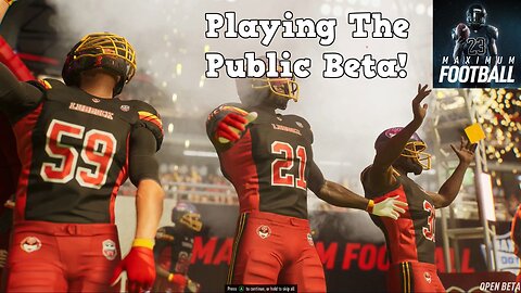 I Played The Maximum Football Public Beta! | Full Gameplay