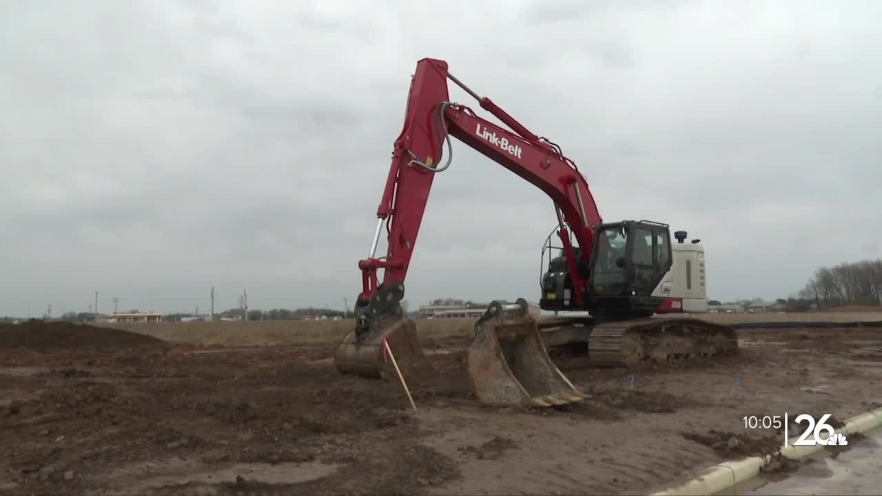 German safety knife company breaks ground in the Village of Hobart