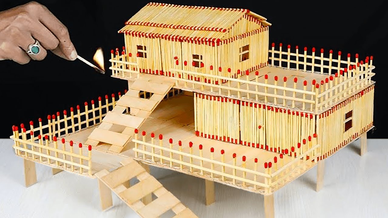 INCREDIBLE MATCHSTICK CRAFTS