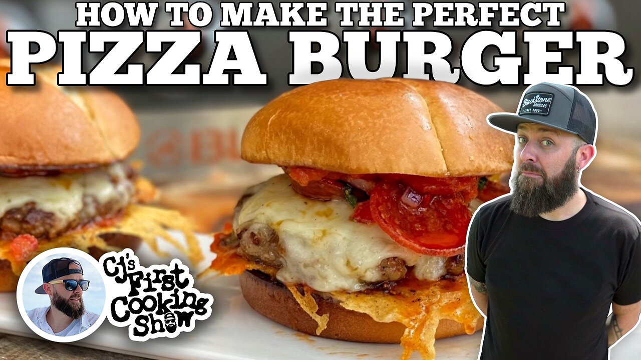 Pepperoni Pizza Burger | Blackstone Griddles