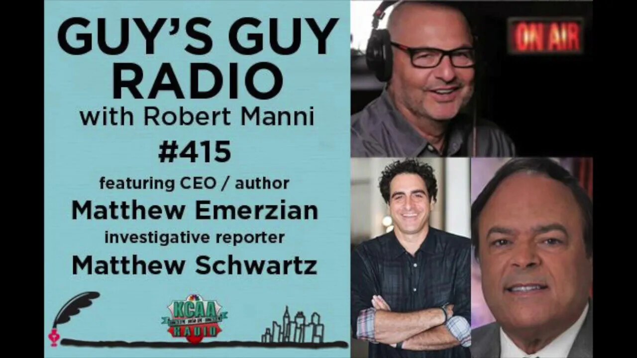 #415 Author Matt Emerzian and Investigative Reporter Matthew Schwartz