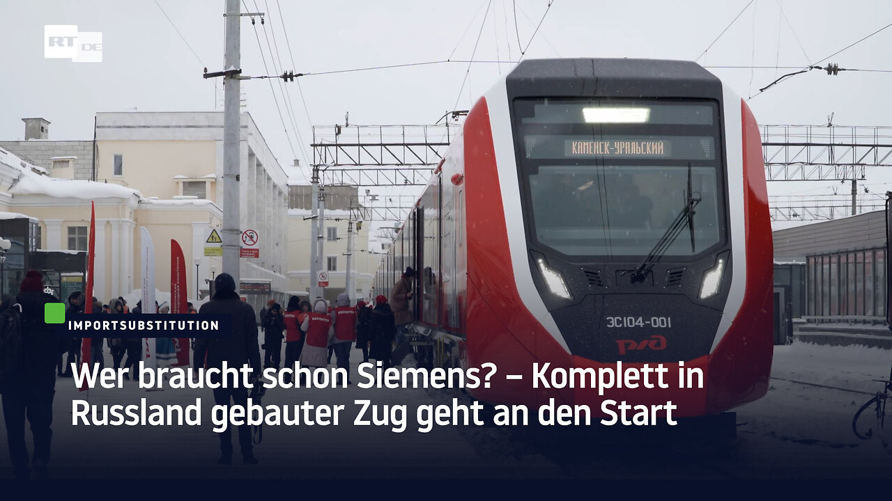 Wer braucht schon Siemens? – Komplett in Russland gebauter Zug geht an den Start