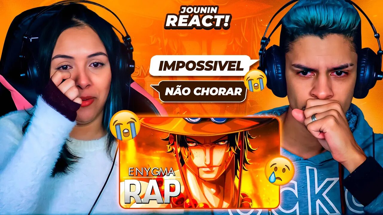 (TENTE NÃO CHORAR 😢) Chama | Ace (One Piece) | Enygma 96 | [React Rap Nerd] 🔥