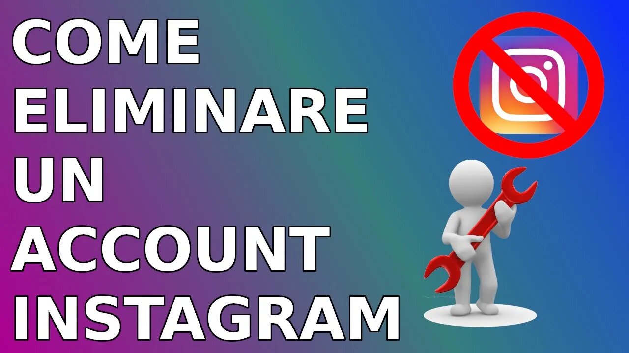 Come eliminare un account instagram 2020 - Spiegato Semplice! Tutorial