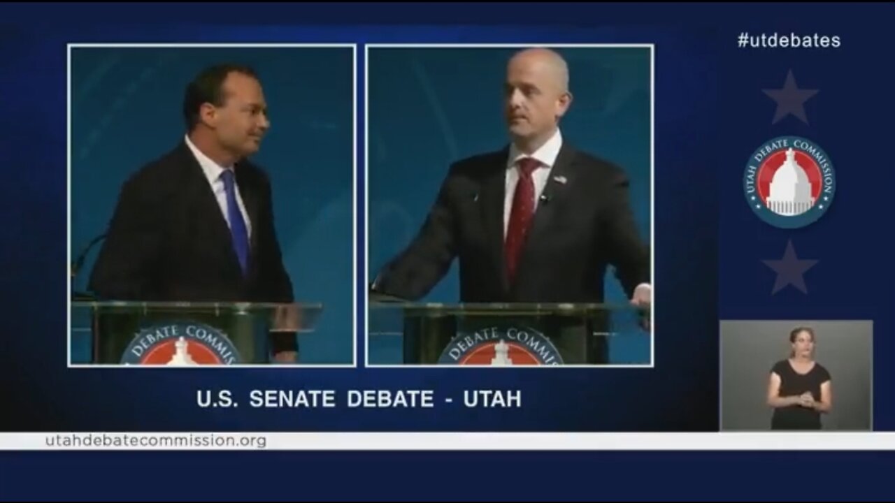 Evan McMullin Gets BOOED After Lying About Sen Mike Lee