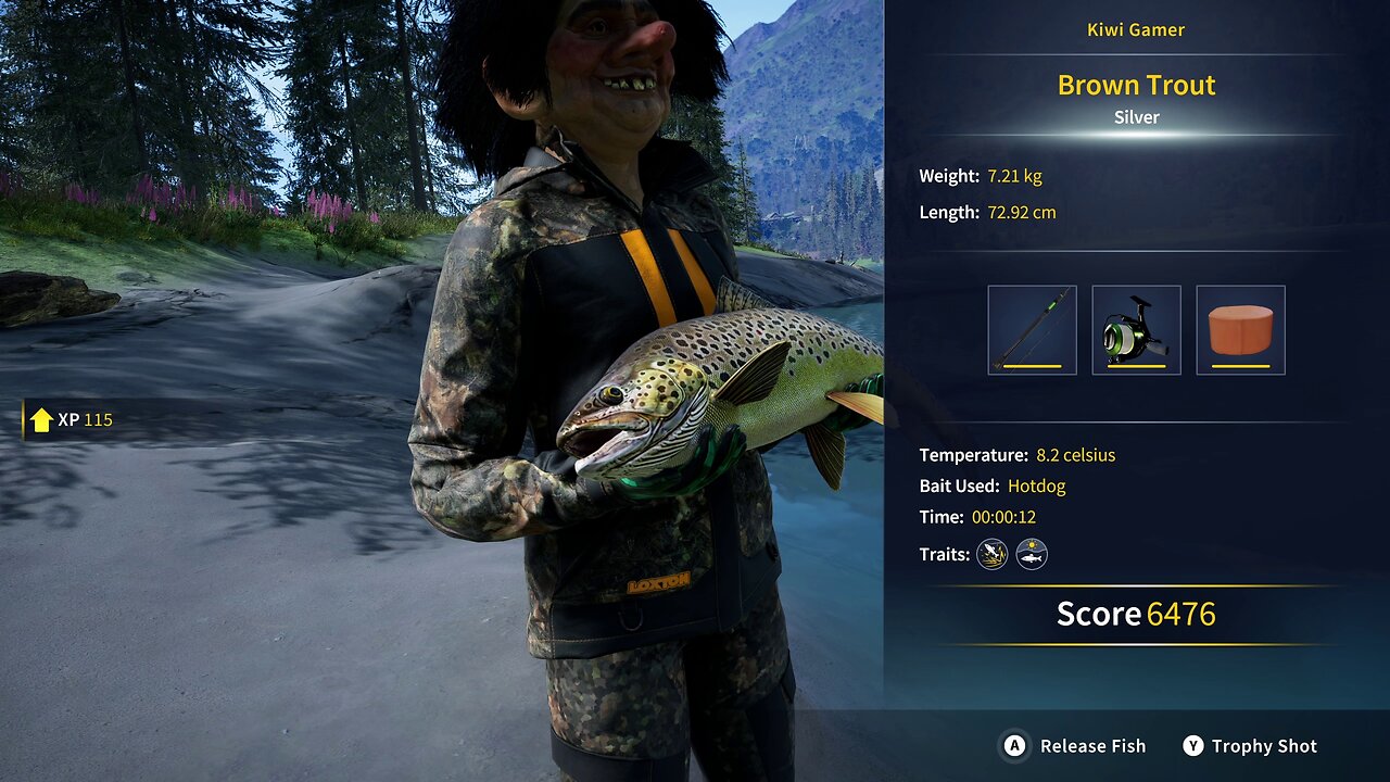 COTW The Angler Trollspret Nature Reserve Fossegrimfjorden Fishing Challenge 2