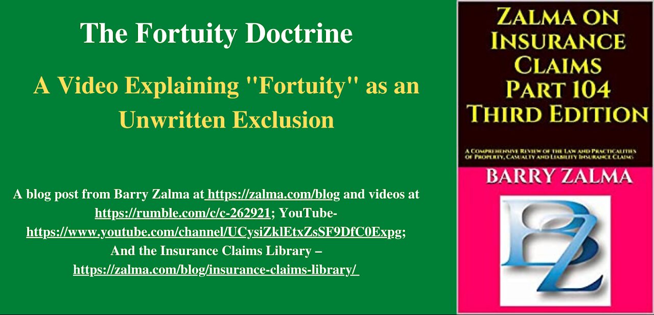 The Fortuity Doctrine