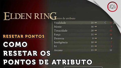 Elden Ring, Como resetar todos teus pontos de atributo | super dica PT-BR