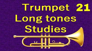 Trumpet Long tone Studies 021 - Improve Trumpet Tone with Range Study Octaves 4