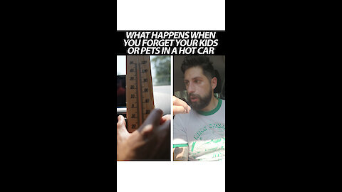 What Happens When You Forget Your Kids Or Pets In A Hot Car