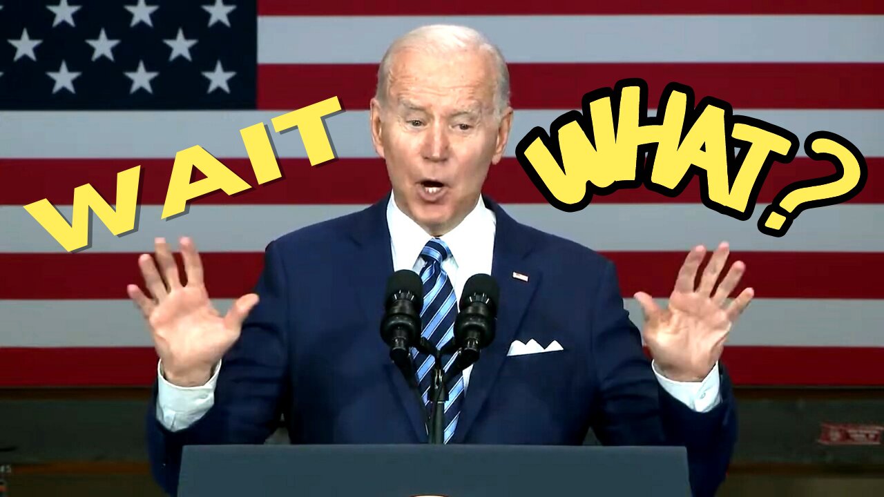 Wait, What? Joe Biden Speaks