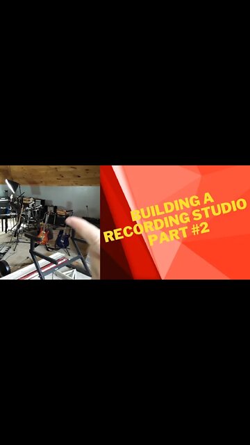 #Shorts Building A Recording Studio Part #2