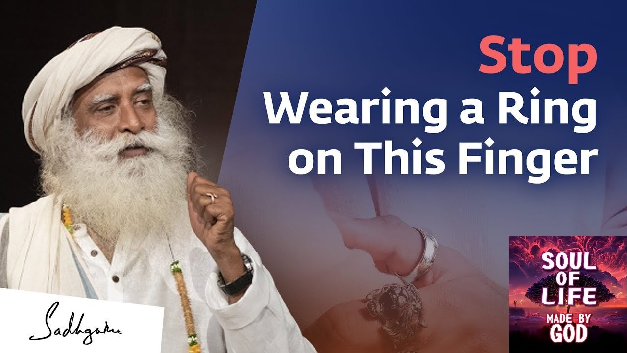 Dangers of Wearing Rings on the Thumb Sadhguru