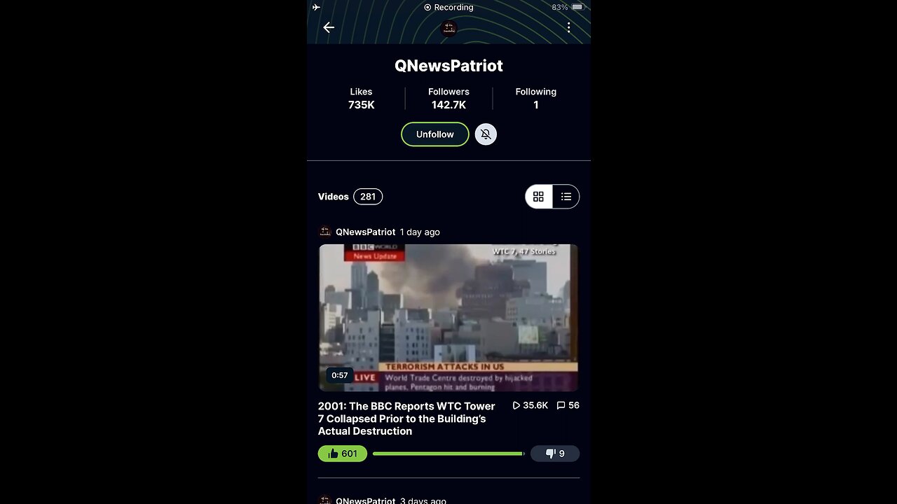 SG Anon : Q News Patriot channel : buildings collapsing and news