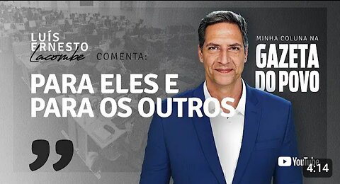 FOR THEM EVERYTHING AND FOR THE OTHERS NOTHING- By Lacombe - GAZETA DO POPO