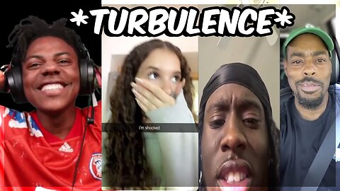 iShowSpeed shows "TURBULENCE" trick to KAI, his GIRLFRIEND & his DAD 😂