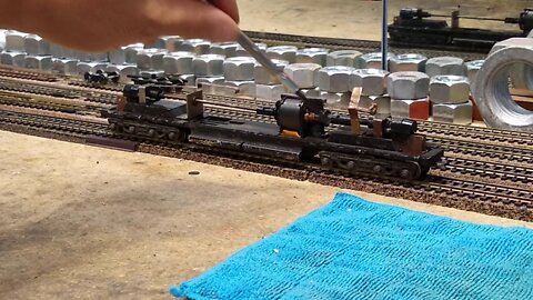 Athearn Blue Box DD40 single motor restoration testing