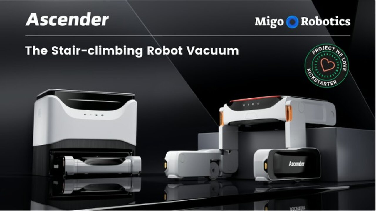 MIGO Ascender - The Stair-Climbing Robot Vacuum