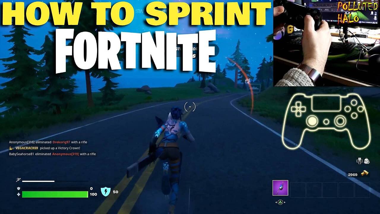 How To SPRINT In FORTNITE Chapter 3 Season 2