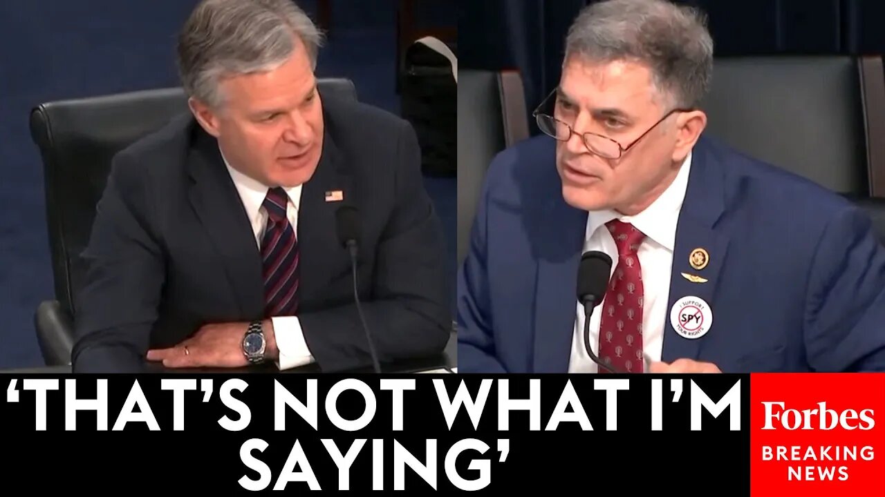 BREAKING NEWS: Andrew Clyde Grills FBI Director Christopher Wray Over FISA Abuses