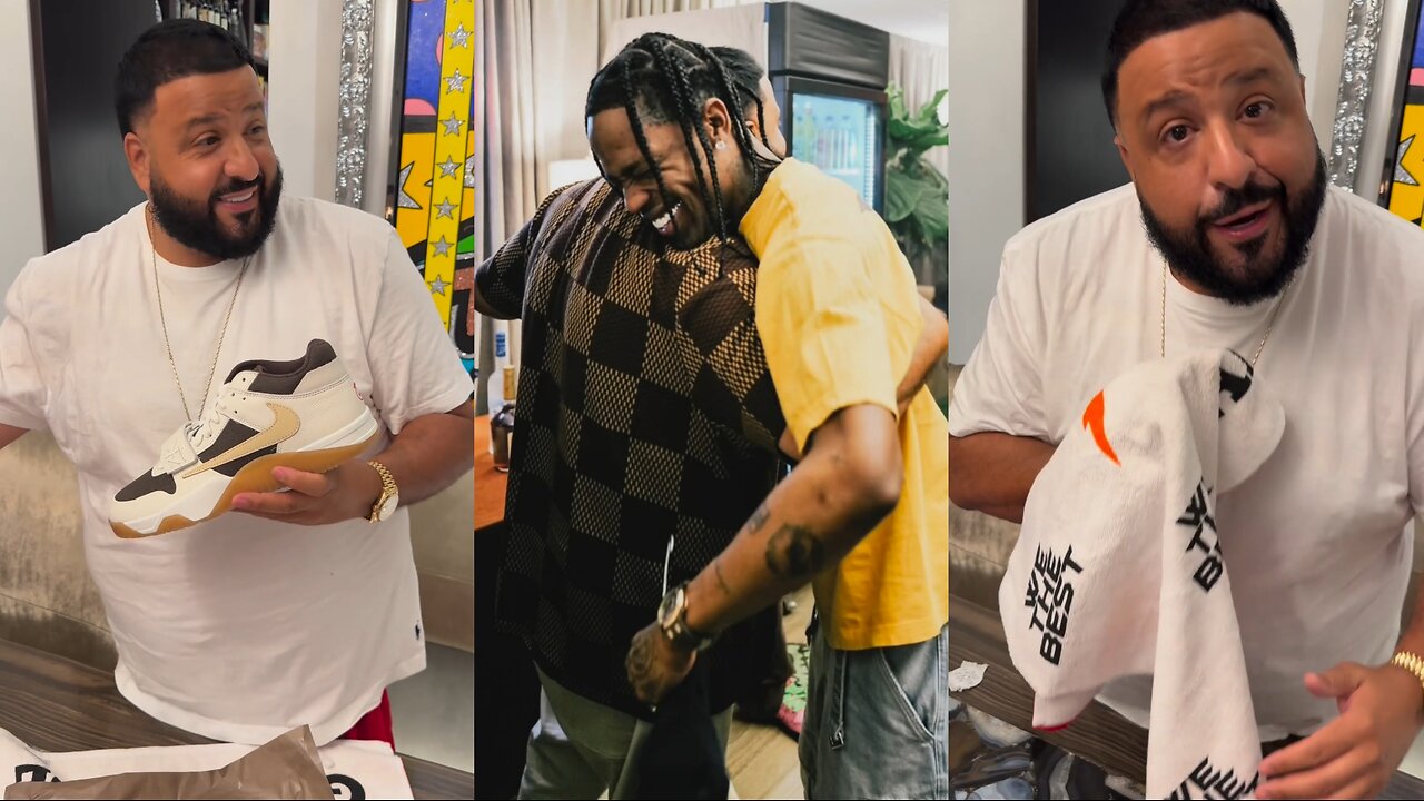 A Surprise Twist: Travis Scott Shocks DJ Khaled with Unforgettable Gift