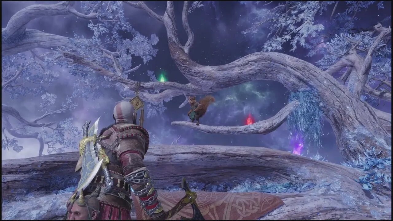 Kratos Solves Ratatoskr's Existential Crisis With 3 Words | God of War: Ragnarök 4K Clips (PS5, PS4)