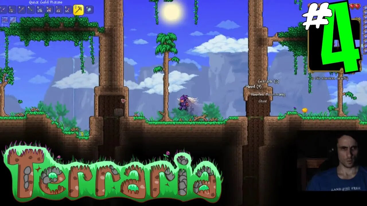 Terraria #4 "Brain of Cthulhu" Christian Stone LIVE!