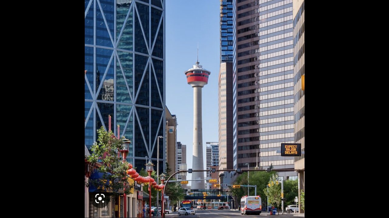 Visiting the Calgary tower ..