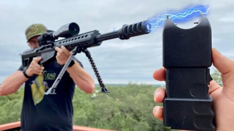 Will a 50 cal Bullet Arc on a Stun Gun? ⚡️🔫