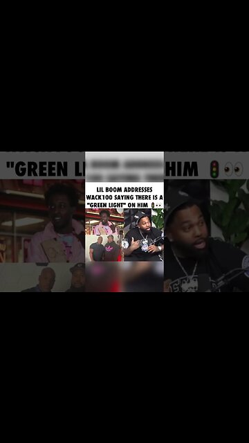 Akademiks Sidekick Lil boom Talks On How Wack100 Packed Him Out On Clubhouse!!