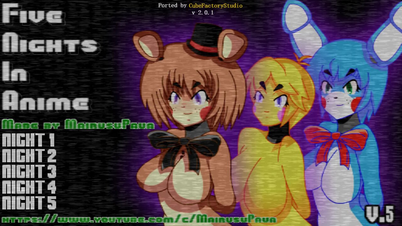 [COMICAL GAMES] The Lost Game Files - Five Nights in Anime fangame by PauaPaua