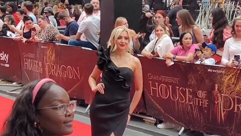 House of the dragon Red carpet #gameofthrones