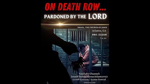 On Death Row Pardoned By The Lord.