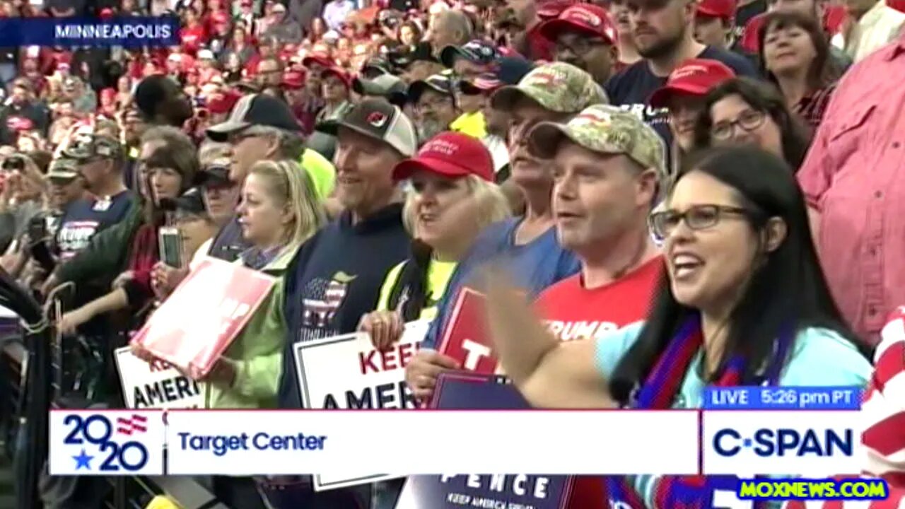 Eric Trump Starts Crowd Chanting "LOCK HIM UP!" After Talking About Joe Biden!