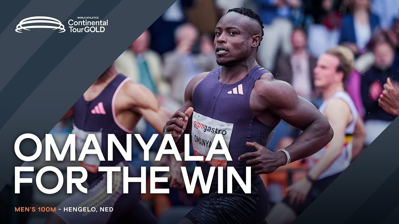 Ferdinand Omanyala rules the 100m at the FBK Games - Continental Tour Gold 2024