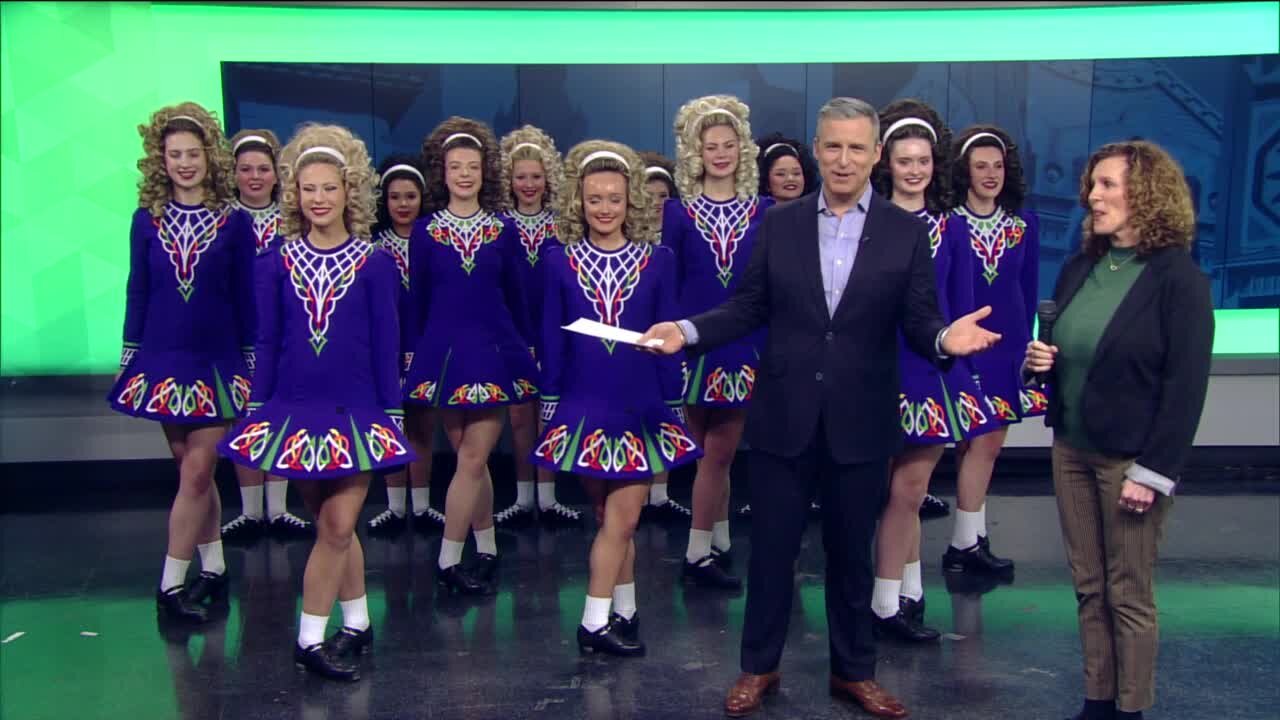 Dancing with the Glencastle Irish Dancers